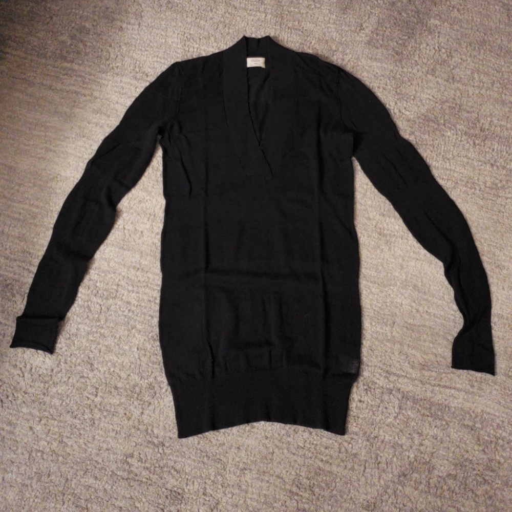 Madewell dark navy striped tunic